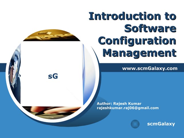 Introduction To Software Configuration Management