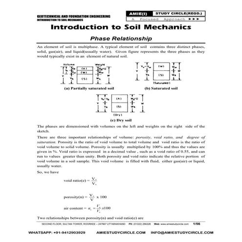 Introduction to Soil Mechanics