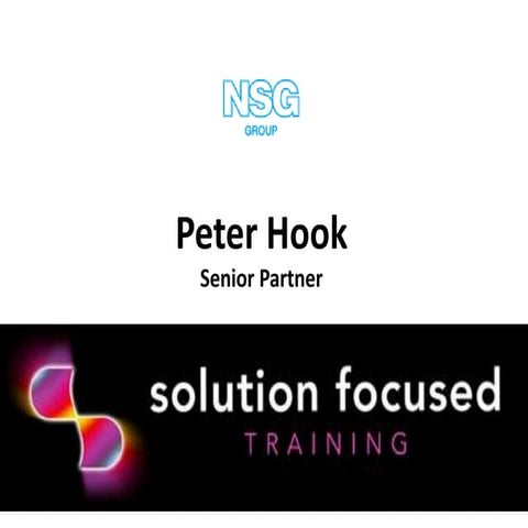 Introduction to solution focused approaches