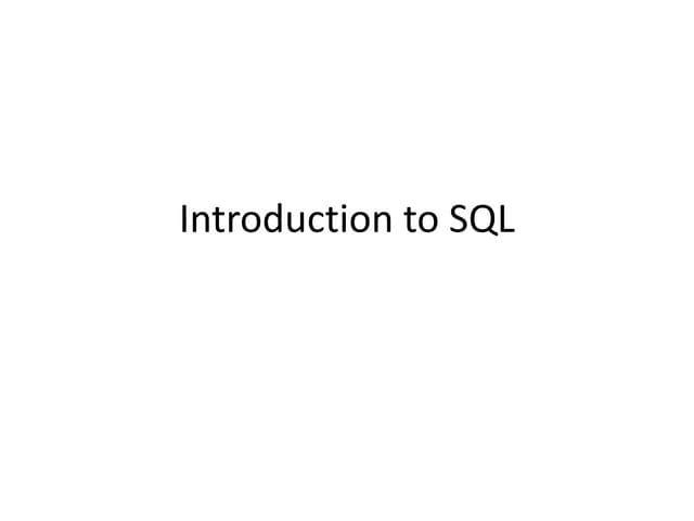 Introduction to SQL.pptx