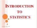 Introduction to statistics...ppt rahul