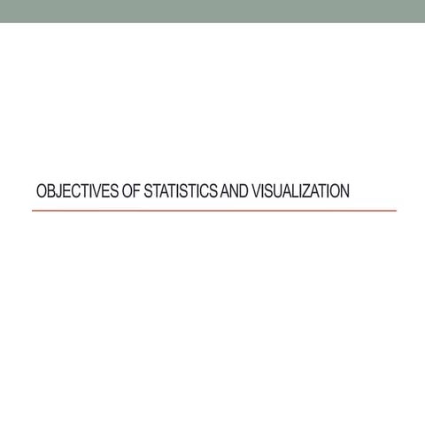 Introduction to data visualization 1