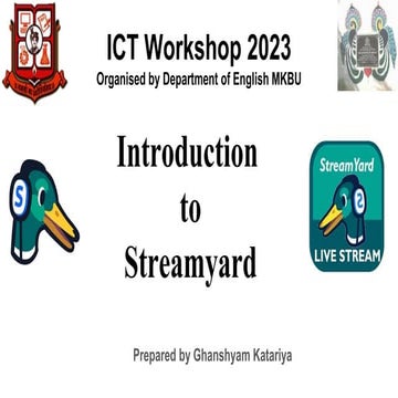 Introduction to Streamyard.pptx