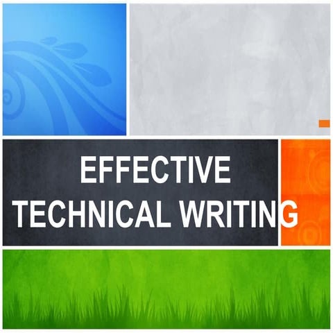 Introduction to Technical Writing - college