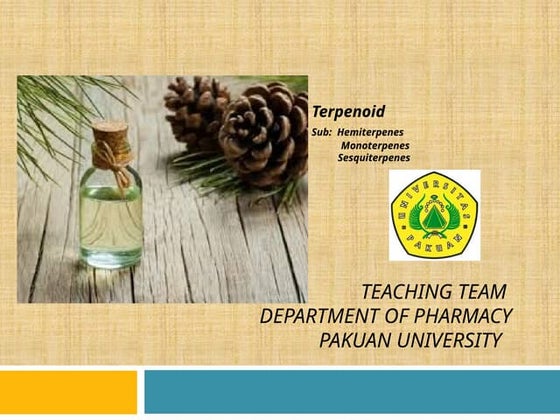 Terpenoids: types, biosynthesis and functions. | PPTX | Science