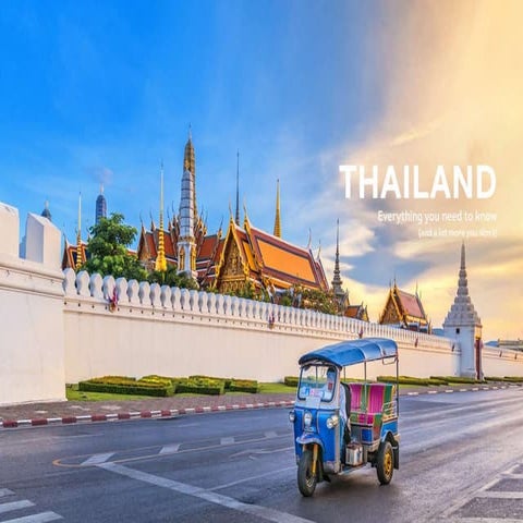 Introduction to thailand