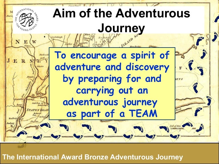 an adventurous journey meaning