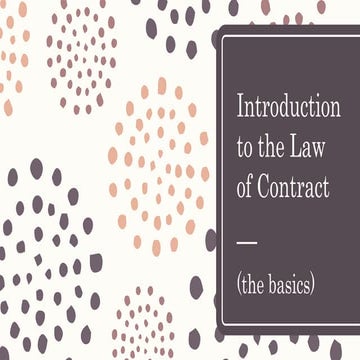 Introduction to the Law of Contract - Copy.pptx