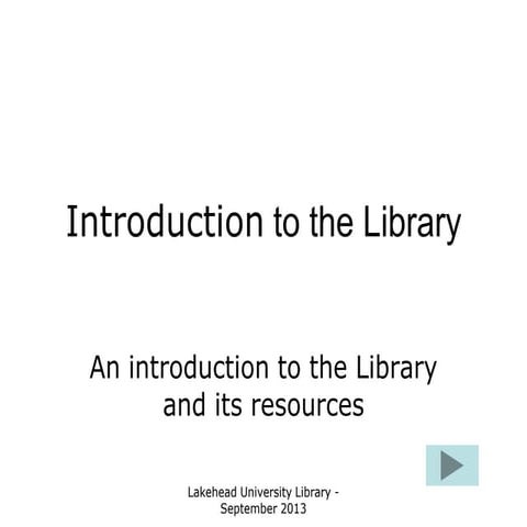 Introduction to the library: Nursing 1450