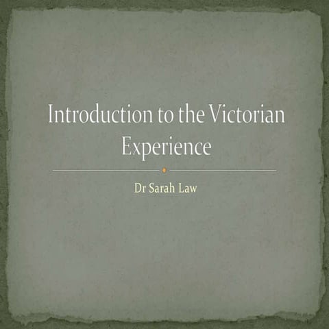 Introduction to the victorian Exp sl