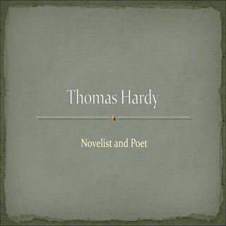 Introduction to Thomas Hardy