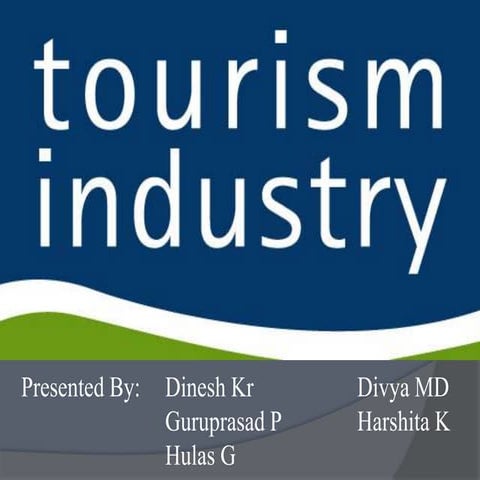 Introduction to tourism industry