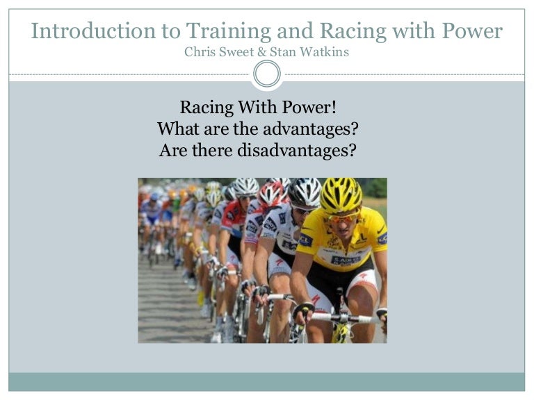 training and racing with a power meter pdf