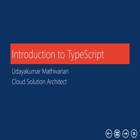 Typescript in 30mins | PPT