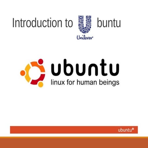 Introduction to ubuntu