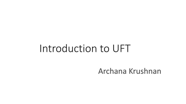 Introduction to Unified Func. Test..pptx