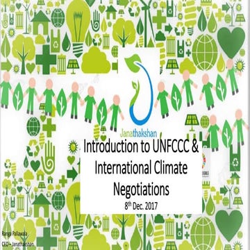 Introduction to UNFCCC & International Climate Negotiations
