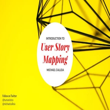 Introduction to user story mapping open camp edition
