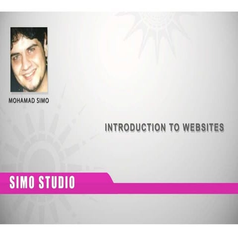 Introduction to websites