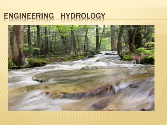Hyetograph and hydrograph analysis | PPTX | Geography | Science