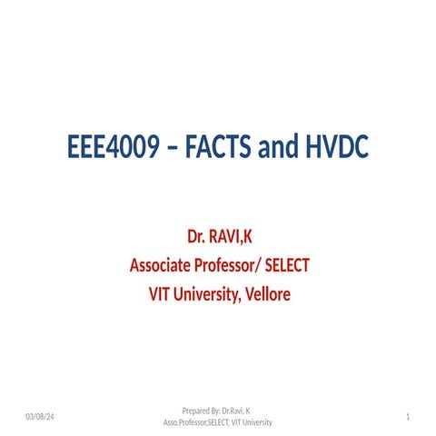 INTRODUCTION with POWER FLOW CONTROL-FACTS AND HVDC.pptx