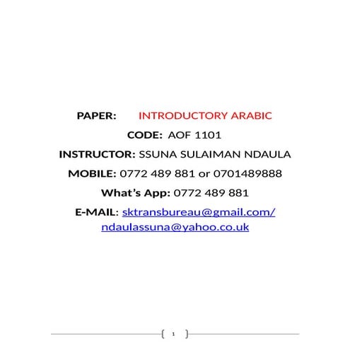 1102: Introductory Arabic class notes-1.pptx