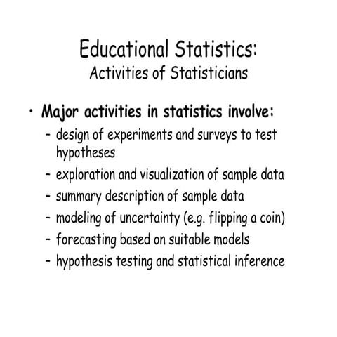 Introduction to Statistics_undergraduate programs