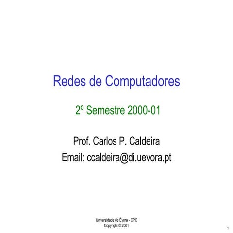 Introducao a Redes de Computadores