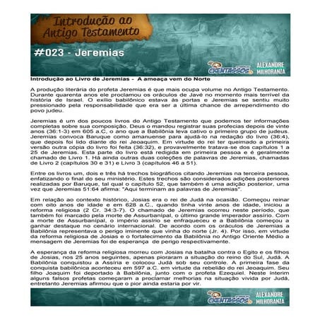  Introdução-jeremias