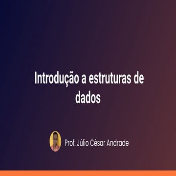Introdução a estruturas de dados com java