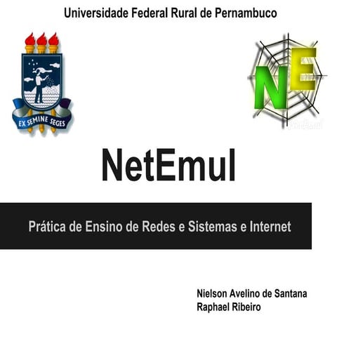 Introdução a ferramenta de ensino redes NetEmul | PDF