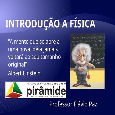 aula 01 - Introdução a Física primeiro ano do ensino médio.pptx