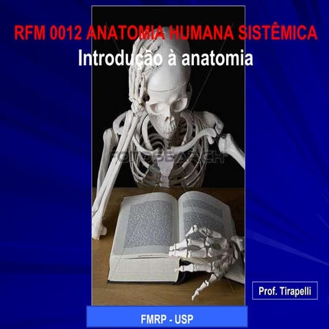 INTRODUÇÃO À ANATOMIA 2017.ppt