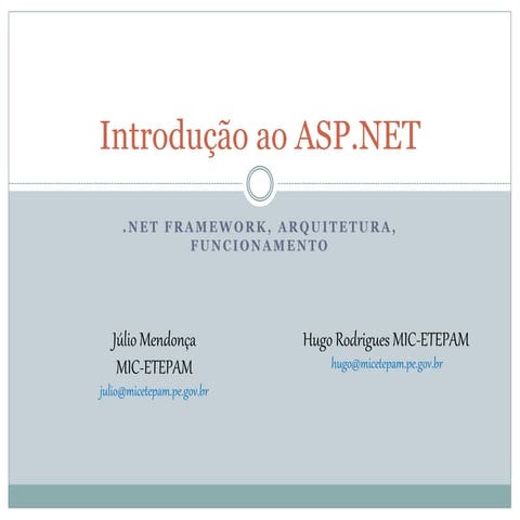 SECOMP_Introdução ao asp.net-dia 2