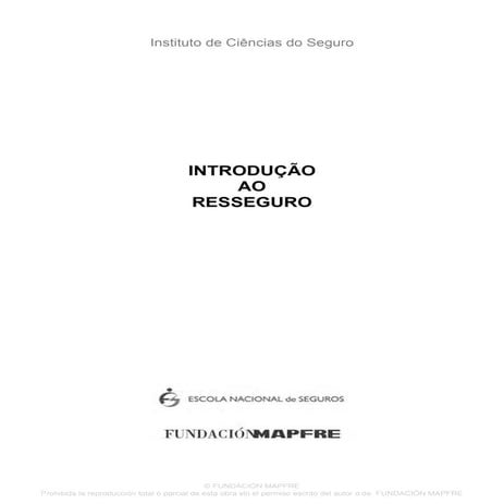 Introdução ao resseguro | PDF