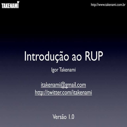 Rational Unified Process - RUP | PDF