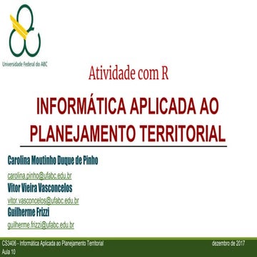 Introdução à visualização espacial em R