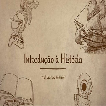 introdução à história para ensino médio | PPTX