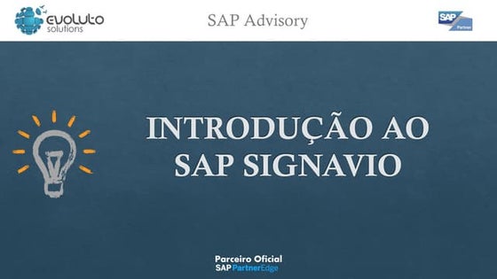 Introdução SAP Signavio