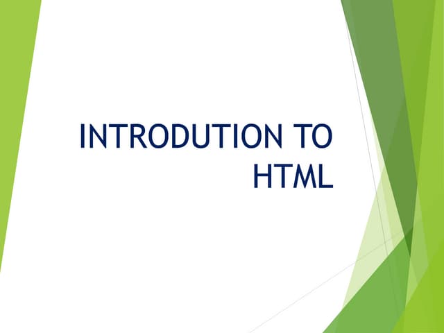 introdution to html notes and practice.ppt