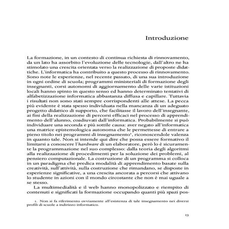 Didattica PER il coding. Didattica, pensiero computazionale, corporeità