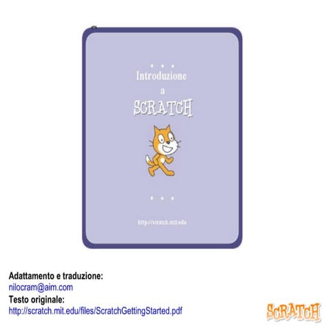 Introduzione a Scratch