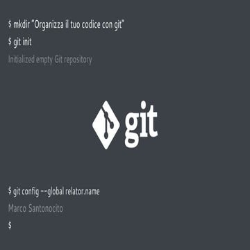 Introduzione a git