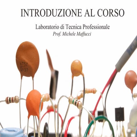 Introduzione Al Corso