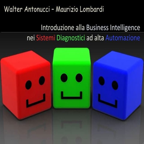 “Introduzione alla business intelligence nei sistemi diagnostici ad alta auto...