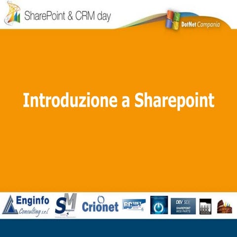 Introduzione a sharepoint