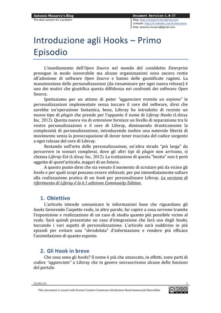 Introduzione agli Hooks – Primo Episodio