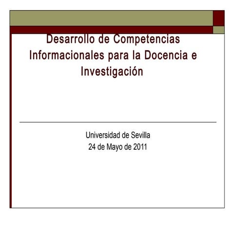 Internet y Web 2.0 para la Docencia e Investigación