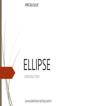 ellipse (An Introduction)