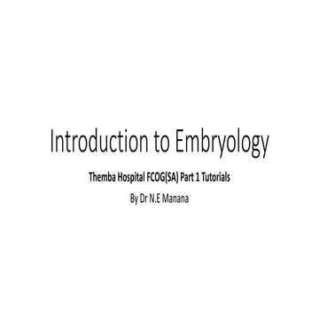 Intro embryology (1)